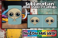 Space Adventure UFO 15oz Mug Sublimation Product Image 1