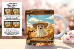 Autumn 3D Halloween Mug Wrap 11oz/15oz Sublimation Product Image 1
