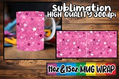 Stellar Symphony: Watercolor Galaxy Mug Wrap Product Image 1