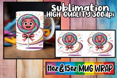 Refreshing vibes 11oz 15oz sublimation wrap, Cute Christmas Product Image 1