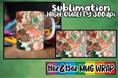 Modern 3D Pattern Mug Wrap, Art Sublimation Product Image 1