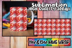 Valentine's Day Love Mug Sublimation - 11oz &amp; 15oz Product Image 1