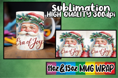 Peaceful moments 11oz 15oz mug wrap, Christmas Product Image 1