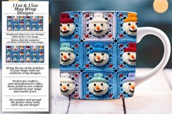 Winter Warmth Crochet Mug Sublimation 11/15oz Product Image 1