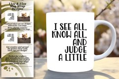 Cats in Disguise: Peek-a-Boo Sublimation Cups Product Image 2