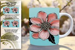 Nature's Bloom Sublimation Mug - 11oz &amp; 15oz Product Image 1