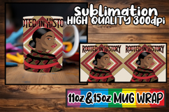 Vibrant dreams sublimation print wrap, Black Woman Product Image 1