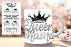 Creative 11oz Mug Wrap Png Artwork , Mother&#039;s Day Product Image 1