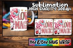 Happy whispers 11oz 15oz sublimation wrap, Valenines Product Image 1