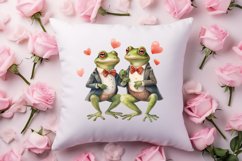 Valentines Day Animal Couple Clipart, Valentine Couple Product Image 4