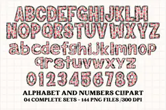 Mother's Day Alphabet clipart, mother’s day letters doodle Product Image 4