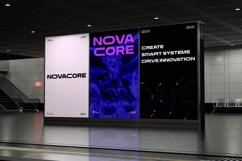 Noa Voren - Future Tech Sans Font Product Image 4