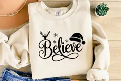 Believe Svg | Christmas svg | Shirt Svg Product Image 4