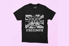 5 in 1 Tiger T-shirt Designs Bundle Product Image 4