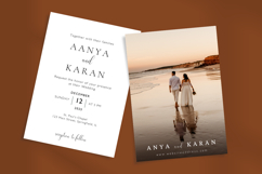 Classic Wedding Invitation Template for Canva | Elegant Product Image 4