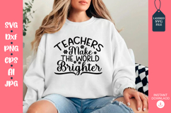Teacher Svg Design, Teacher Quote Svg, Teacher Svg Product Image 1