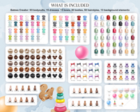 Kindergarten Teacher Clipart Portrait Creator Product Image 4