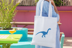 Blue Brontosaurus Dinosaur Embroidery Design Product Image 4