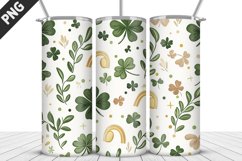 St Patrick&#039;s Day Tumbler Wrap| Sublimation Design Product Image 1