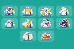 Artificial Intelligence Illustration Pack Product Image 4