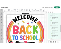 Welcome Back to School SVG, Kids 1st day School 2025 Shirt Product Image 4