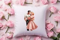 Valentines Day Couple Clipart, Valentines Clipart Product Image 4