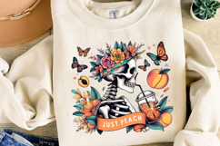 Just Peach Sublimation, Funny Art Png, Summer Png Product Image 4