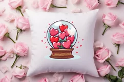 Valentine Vintage Love Clipart, Christmas Clipart Product Image 4