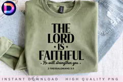 The Lord Is Faithful He Will Strengthen You | 2 Thessalonian Product Image 4