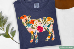 Floral Sheep PNG | 4H Lamb PNG| FFA Sublimation Product Image 1