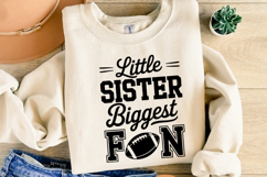 Little Sister Biggest Fan Svg | Game Day Svg | Shirt Svg Product Image 5