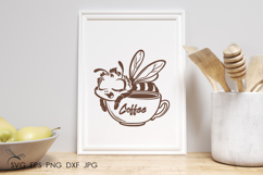 Cute Bee SVG files - 2 Variations Product Image 4