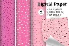 Heart Valentines Background Love Wallpaper Bokeh Backdrop126 Product Image 1