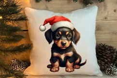 Christmas Dogs Sublimation Clipart, Christmas Dog Clipart Product Image 4