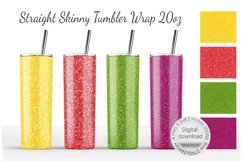 Glitter Tumbler Sublimation, Tumbler Design 20oz png Product Image 1
