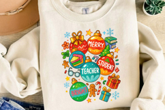 Merry Christmas Sublimation, Christmas Png Product Image 4