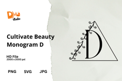 Cultivate Beauty Monogram Product Image 1