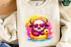 Funny Cow Summer Sublimation, Hello Summer Png Product Image 4
