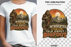 Big foot png design for T-shirts Product Image 4