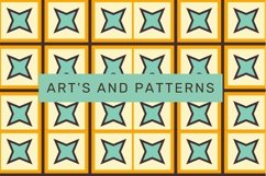 Mid Century retro geometrical Pattern 60s Product Image 2