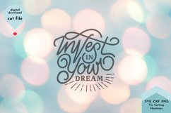 Inspirational SVG, Goal, Hustle svg, Dreamer Product Image 3