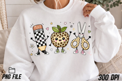 Back to School Png, Cute School Supplies PNG Product Image 4