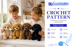 Puppy Amigurumi Crochet Pattern PDF Product Image 6