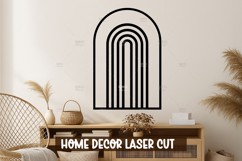 Mid Century Wall Art Laser Cut File for Home Decor Product Image 1