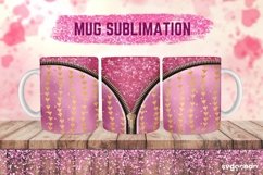 Valentines Mug Wrap | 11 oz | Sublimation Product Image 4