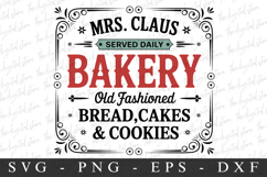 Bakery Old Fashion Bread, CAkes Svg | Christmas svg Product Image 1