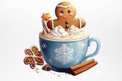 Christmas Coffee Hot Cocoa Sublimation PNG Product Image 4