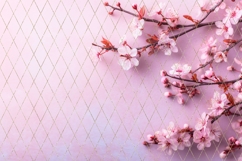 Pink Flowers Background, Sakura Background Designs Product Image 4