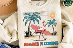 Summer Is Coming Sublimation, Retro Summer Png Product Image 4