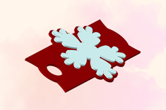 Snowflake 40 OZ Tumbler Stl/3MF Files for 3D Print Product Image 4